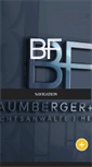 Mobile Screenshot of baumbergerfrey.ch